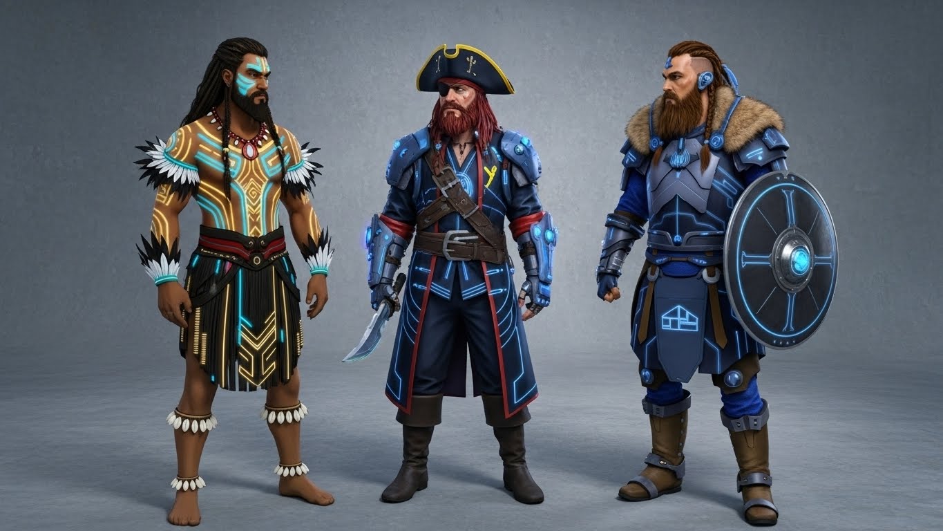 Demonopol Game character examples