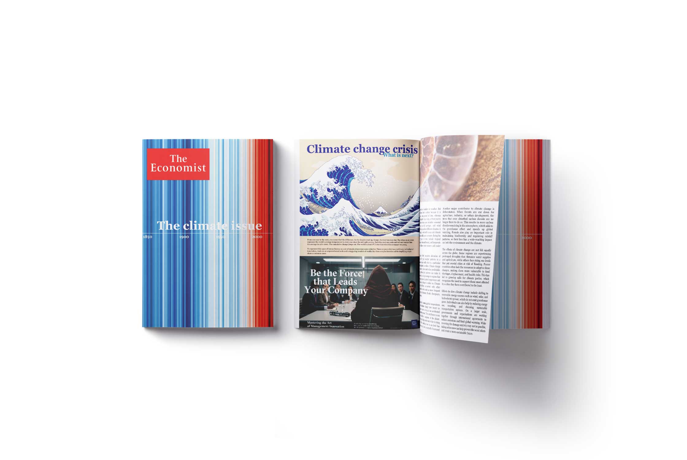 London Business School advertising campaign in The Economist