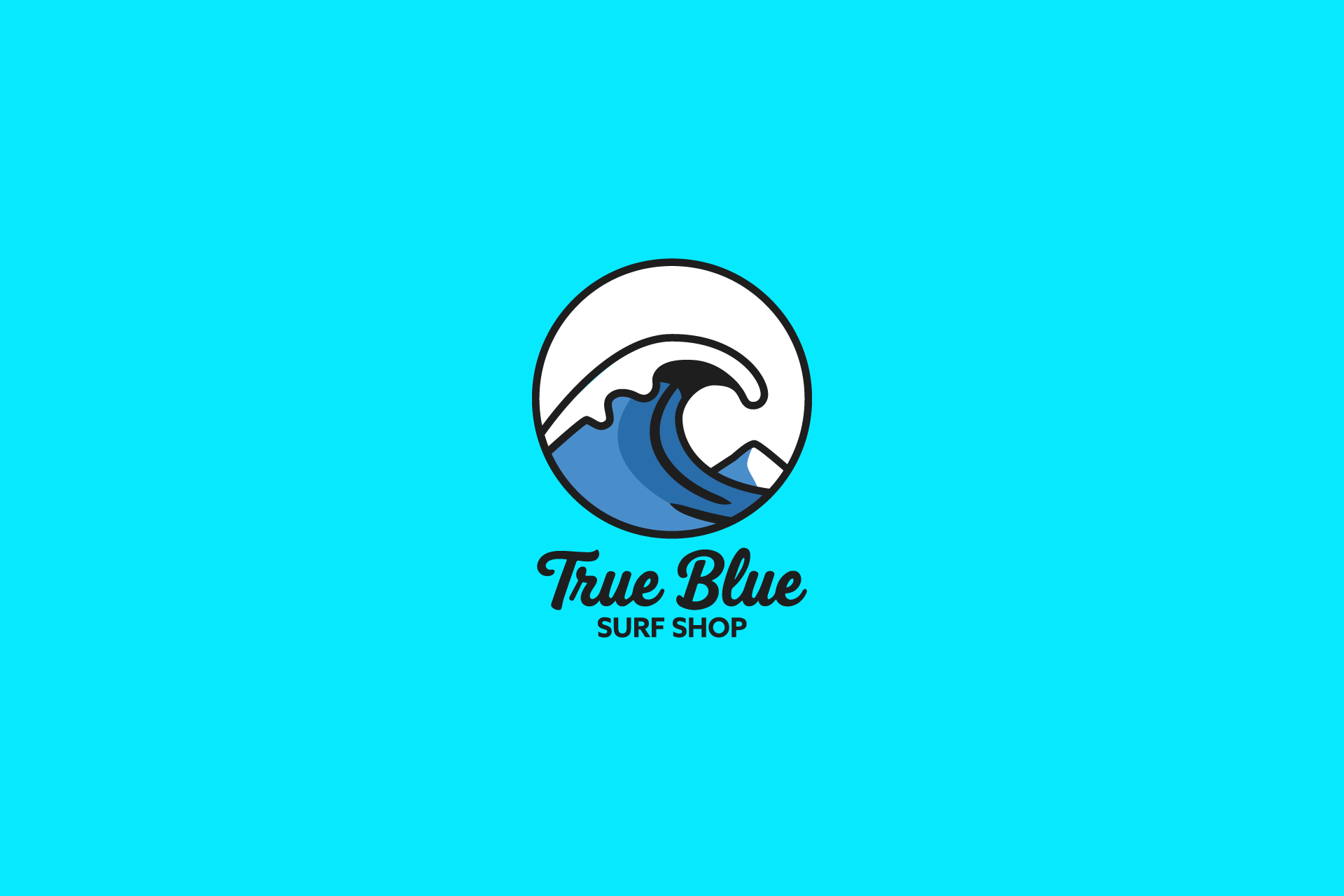 True Blue logotype